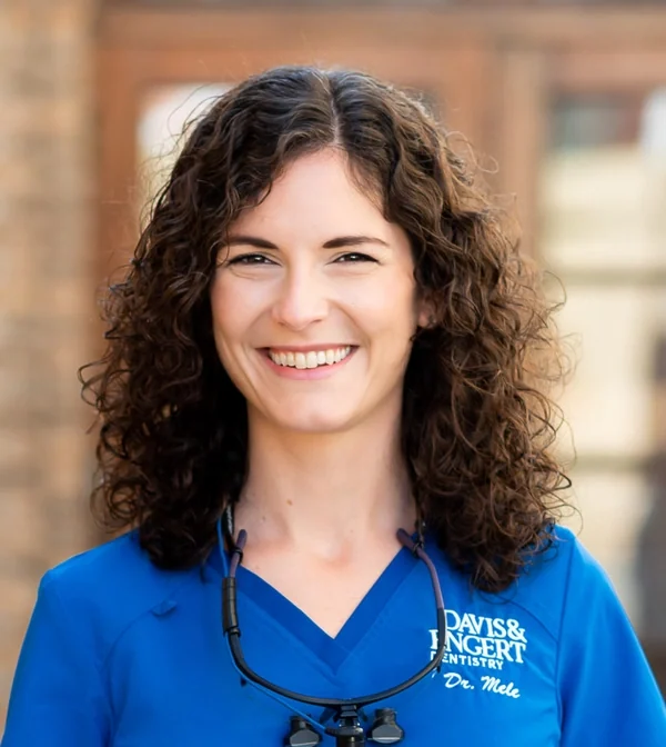 Dr. Allison A. Mele, DDS of Davis & Engert Dentistry.